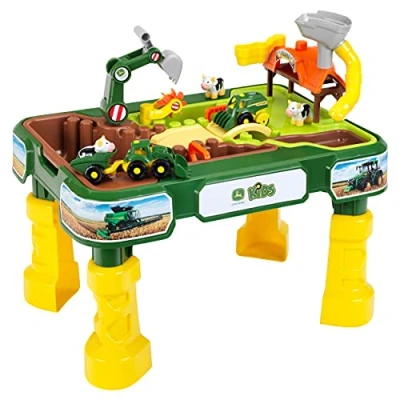 Abbildung von Klein Sand und Wasserspieltisch John Deere, 2 in 1 Farm