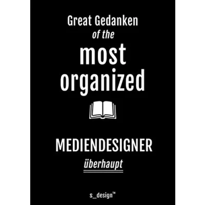 Abbildung von Notizbuch für Mediendesigner / Medien Designer: Originelle Geschenk Idee [120 Seiten liniertes DIN A4 blanko Papier]