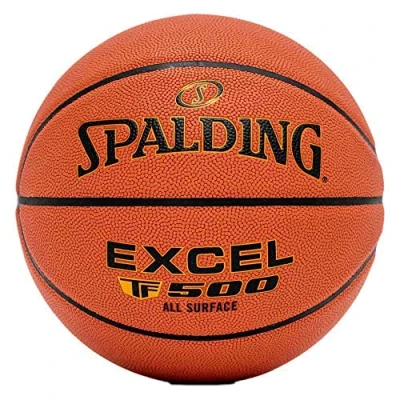 Abbildung von Spalding Excel TF 500 Basketball Größe 7 Zertifizierter Ball Material ZK Composite Indoor und Outdoor Anti Rutsch Ausgezeichneter Grip