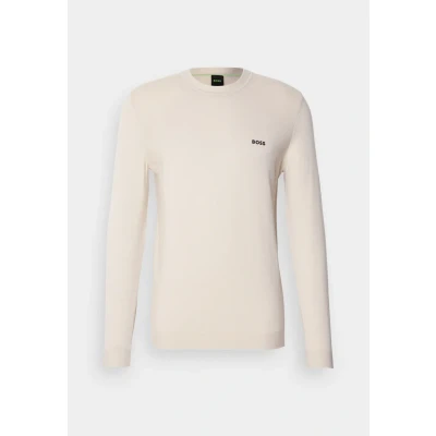 Abbildung von BOSS Momentum LITE Strickpullover, Herren, Größe: XXL, Open beige