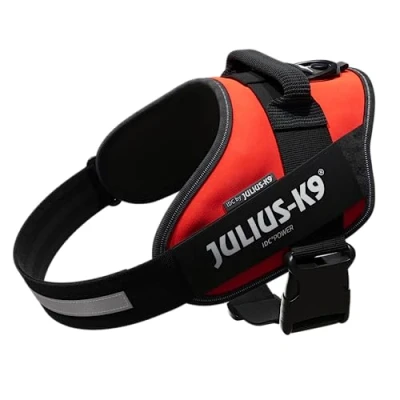 Abbildung von Julius K9 Hunde Powergeschirr IDC rot