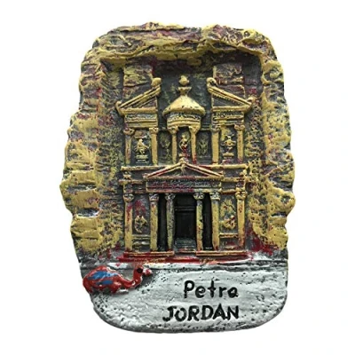 Abbildung von wedaredai Petra Jordan 3d Kühlschrank Magnet Reise Aufkleber Souvenirs, Kunstharz Home Dekoration