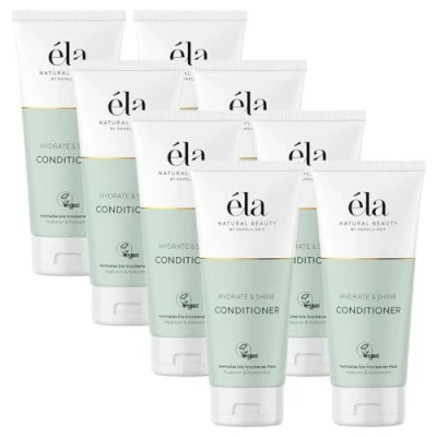 Abbildung von éla Natural Beauty Conditioner Hydrate &amp; Shine, 8er Pack (8 x 200 ml)