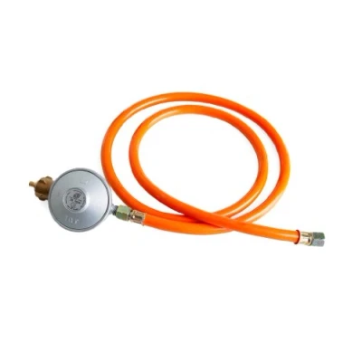 Abbildung von PaellaWorld 6601 Gasdruckminderer mit Gasschlauch Set