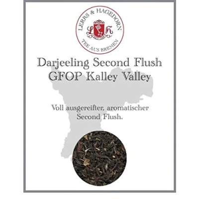 Abbildung von Lerbs &amp; Hagedorn, Darjeeling Second Flush GFOP Kalley Valley Ausgereift, Aromatisch 250g (ca. 20 Liter)