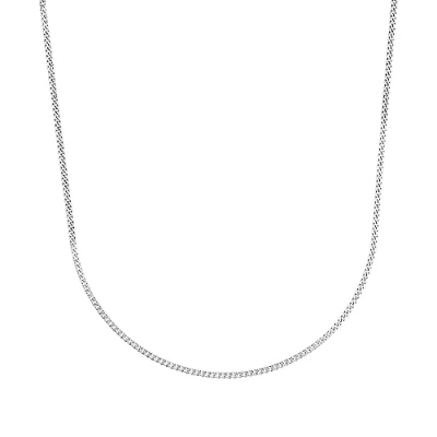 Abbildung von amor Collier Unisex Halskette, Größe: 45, Silber