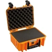 Abbildung von B&amp;W Transportkoffer Outdoor Typ 3000 Orange mit Würfelschaum wasserdicht nach IP67 Zertifizierung, staubdicht, bruchsicher und unverwüstlich