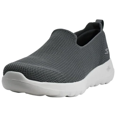 Abbildung von Skechers Performance GO WALK SLIP ON Walkingschuh, Damen, Größe: 37, Charcoal Textil