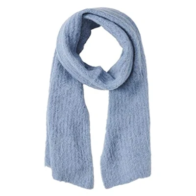 Abbildung von PIECES Damen Pcbera Wool Long Scarf Noos, Granada Sky, Einheitsgröße