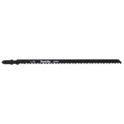 Abbildung von Makita L 10 Stichsägeblatt für Holz, Kunststoff, Sperrholz, furniertes Polyvinylchlorid (PVC) 5 Stück T Griff Länge: 180 mm DJV182Z