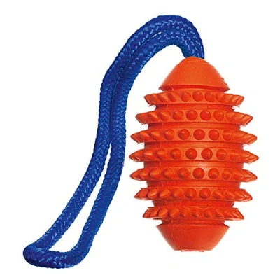 Abbildung von Karlie Ruffus Vollgummi Aqua Football L: 41 cm ø: 13 orange