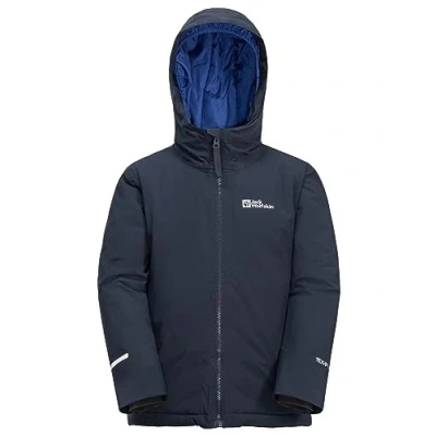 Abbildung von Jack Wolfskin Wisper Unisex Winterjacke für Kinder, Größe: 128, Night blue
