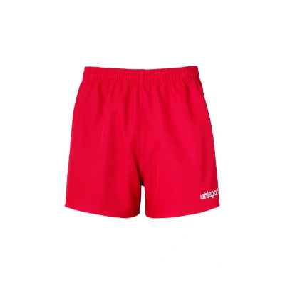 Abbildung von uhlsport Kinder Rugby Shorts, rot, 3XL