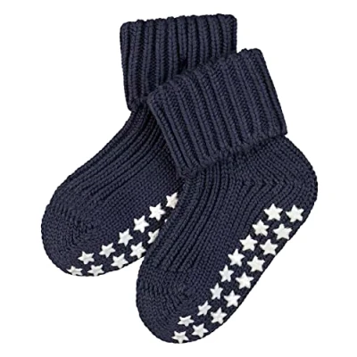 Abbildung von FALKE Unisex Baby Stoppersocken Catspads Cotton B HP Baumwolle rutschhemmende Noppen 1 Paar, Blau (Dark Marine 6170), 62 68