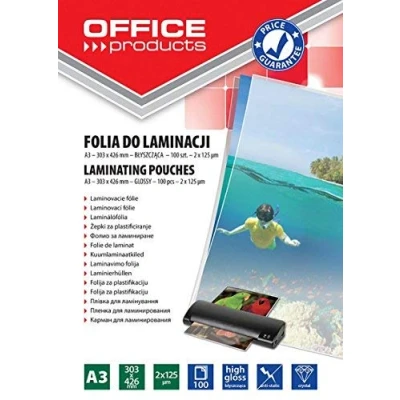 Abbildung von Laminierfolie A3 2x125 Mikron glänzend 1 Stk.