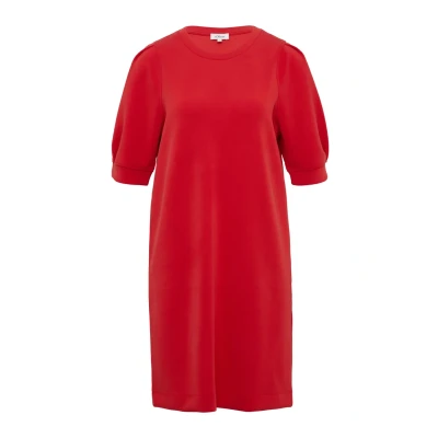 Abbildung von s.Oliver Freizeitkleid, Damen, Größe: 38, Rot