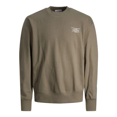 Abbildung von Jack &amp; Jones CREW NECK Sweatshirt, Herren, Größe: XS, Bungee cord