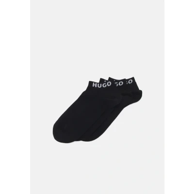 Abbildung von HUGO 3 PACK Socken, Herren, Größe: 39 42, Black