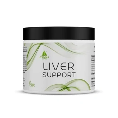 Abbildung von PEAK Liver Support 90 Kapseln I 15 Portionen Leber Unterstützung Inositol NAC Pflanzenextrakte Cholin Artischoken Extrakt vegan 81 g