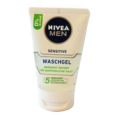 Abbildung von Nivea Men Gesichtswasch /Reinigungsgel Sensitive 100ml
