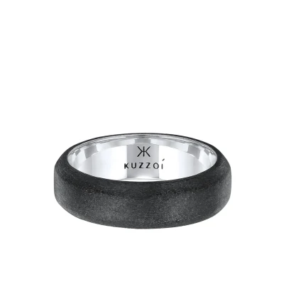 Abbildung von Kuzzoi Basic Ring, Herren, Größe: 54, Schwarz