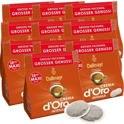 Abbildung von Dallmayr Crema d&#039;Oro Intensa 10x 28 Pads
