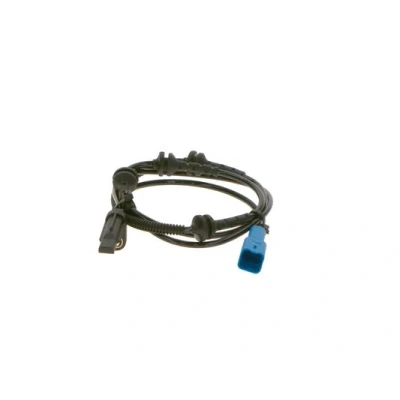 Abbildung von BOSCH 0 986 594 596 ABS Sensor mit Kabel aktiver 1298 PEUGEOT: 407 Coupe, SW, Limousine, CITROËN: C5 III Kombi, 3, II Kombi