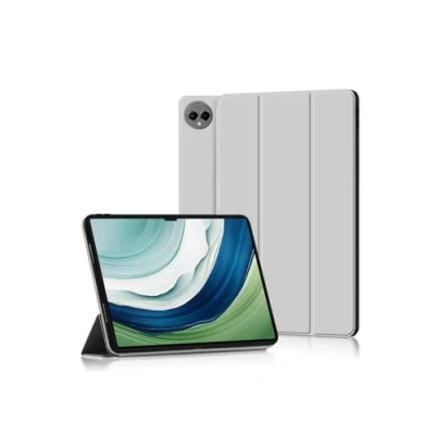 Abbildung von QINOUK Hülle für Huawei MatePad Pro 13.2, [Standfunktion] TPU Anti Kratz Schutzhülle, Ultradünnes Smart Cover Kickstand Hülle，für 13.2 Grau