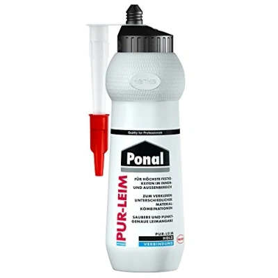 Abbildung von Ponal PUR 12 Holz / Leim HV 860, Flasche 420 g