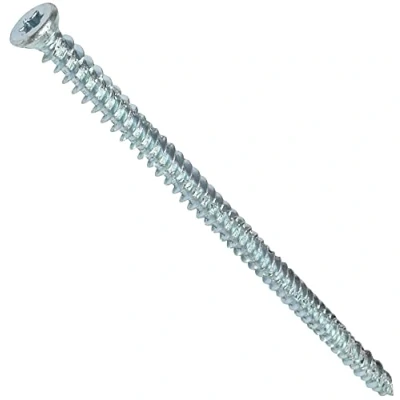 Abbildung von AERZETIX C48388 Satz von 50 Schraubanker betonschrauben ankerschrauben direkt für beton Ø7.5x152mm senkkopf konisch mit abdruck stern T30 direkte befestigung ohne dübel