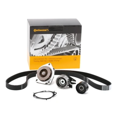 Abbildung von CONTITECH CT1155WP1 Wasserpumpe + Zahnriemensatz 194 FIAT: Doblo II Kasten / Kombi, 500X, BRAVO 2, SUZUKI: Vitara IV SUV, SX4 S Cross