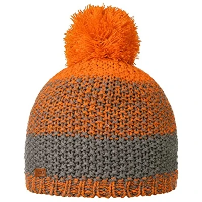 Abbildung von maximo Baby Jungen mit Pompon Mütze, Orange (Rote Erde/Holzkohle 5437), (Herstellergröße: 49/51)