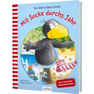 Abbildung von Der kleine Rabe Socke: Mit Socke durchs Jahr: Die 12 schönsten Vorlesegeschichten Vorlesespaß ab 4 Jahren