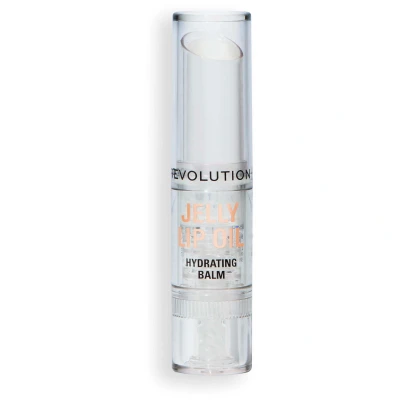 Abbildung von Makeup Revolution Jelly LIP OIL Stick Lippenbalsam, Größe: 2.4 g, Crystal clear ph