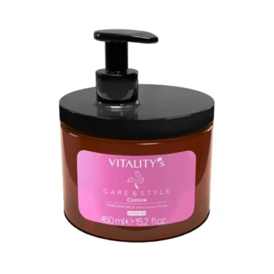 Abbildung von VITALITY&#039;S CARE &amp; STYLE COLORE CHROMA SILK MASCHERA 450 ML