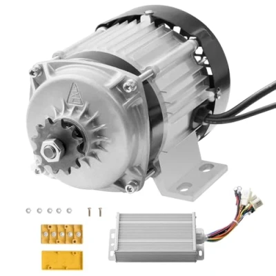 Abbildung von VEVOR 500W Bürstenloser Gleichstrommotor Bausatz 48V 2700U/min mit Controller