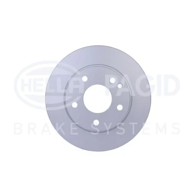 Abbildung von HELLA PRO High Carbon 8DD 355 127 361 Bremsscheibe 260 22 05/06 112 innenbelüftet beschichtet hochgekohlt ohne Radbefestigungsbolzen, Radnabe