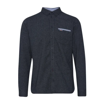 Abbildung von FQ1924 Steven LS Hemd, Herren, Größe: Small, Navy blazer