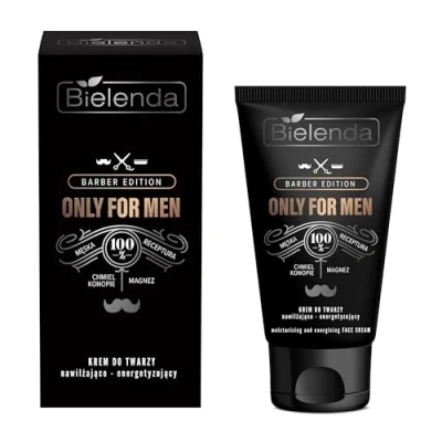 Abbildung von Bielenda Barber Edition Only for Men Gesichtscreme, feuchtigkeitsspendend &amp; energetisierend, 50 ml