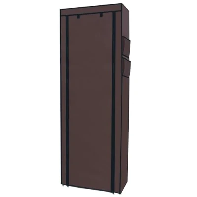 Abbildung von Intirilife Glasuntersetzer, 1 tlg., Faltschrank Kleiderschrank Camping Steckschrank Textil Garderobe
