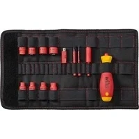 Abbildung von Schraubendreher und Steckschlüsseleinsatz 1/4&quot; electric slimVario Set