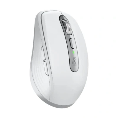 Abbildung von Logitech MX Anywhere 3S for Business Kabellose Maus für Unternehmen, Windows/Mac/Chrome/Linux, Bluetooth, leise Klicks, sicheres Logi Bolt, kompakt, 8K DPI, MagSpeed Scrollen Hellgrau