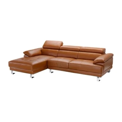 Abbildung von Vente unique Ecksofa Leder Karamell Ecke Links Excelsior II
