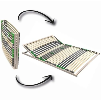Abbildung von Lattenrost »Lattenrost 140x200 cm verstellbares Kopfteil KEINE MONTAGE Holz«, Lattenrost2go, manuell verstellbar, Fußteil nicht {{ GlobaleTexte.Plattformen.Besondere_Merkmale_ _STAR.Deutsch }}