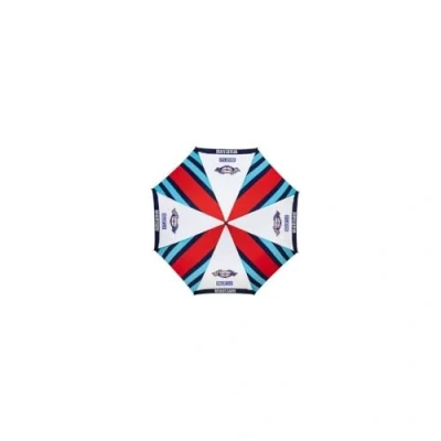 Abbildung von sparco Replica Martini Racing Regenschirm, für Erwachsene, Unisex, mehrfarbig (mehrfarbig), Einheitsgröße, Blau/Weiß, Única, Klassisch