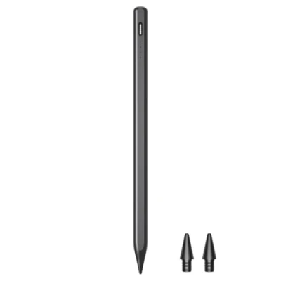 Abbildung von HJCE Stift für iPad 2018 2024,Schnellladeleistung,mit Palm Rejection und Neigungssensitivität,Kompatibel mit iPad(10/9/8/7/6),iPad Pro 12.9&#039;&#039;/11&#039;&#039;/13&#039;&#039;/M4, Air(3/4/5/M2),iPad Mini(7/6/5).(schwarz