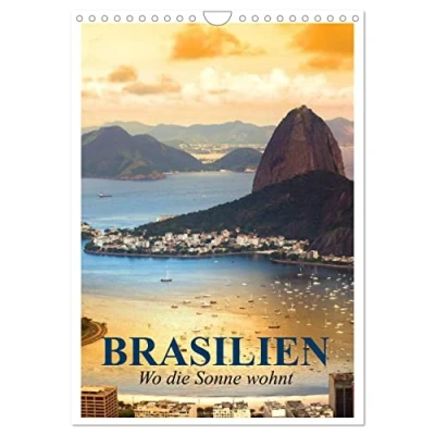 Abbildung von Brasilien. Wo die Sonne wohnt (Wandkalender 2025 DIN A4 hoch), CALVENDO Monatskalender