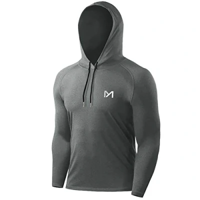 Abbildung von MEETYOO Men&#039;s MU16T Shirt, Grau, XL