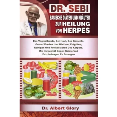 Abbildung von DR. SEBI BASISCHE DIÄTEN Und KRÄUTER ZUR HEILUNG VON HERPES: Des Vaginaltrakts, Der Haut, Gesichts, Oraler Wunden Whitlow; Entgiften, Reinigen ... Gegen Keime Entzündungen Zu Erzeugen