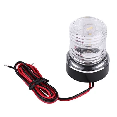 Abbildung von GOTOTOP 12V Marine Boot Yacht Navigation Licht 360 Runde weiße LED Anker Signal wasserdicht